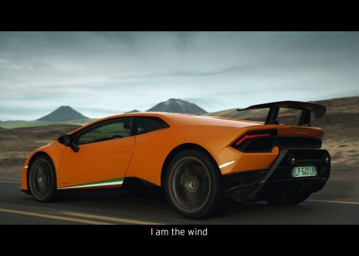 Huracan Performante – sculpted by the wind