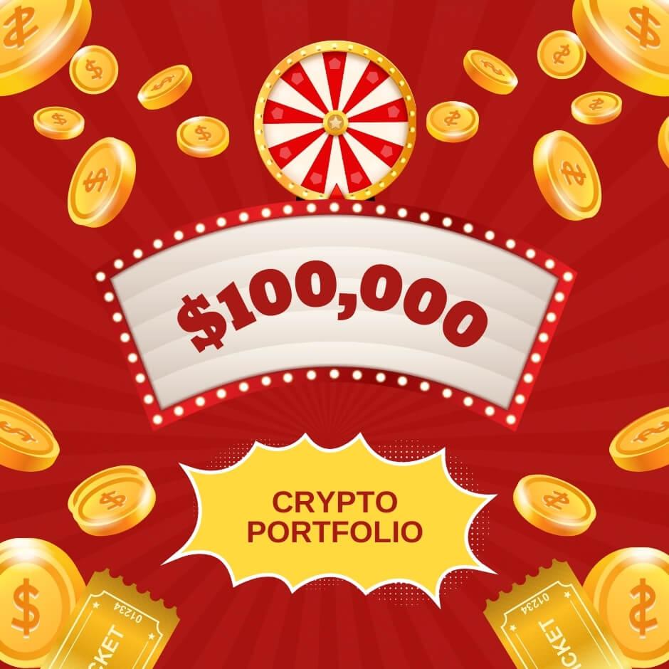 $100k Crypto Portfolio<br> <p style="margin-top:10px;">Or Take $80k Taxe-free Cash</p>